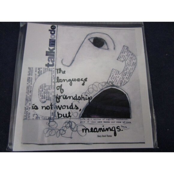 Koco New York Talk Mode Magnets Set Of 4 The Language Of Friendship New - Picture 2 of 6